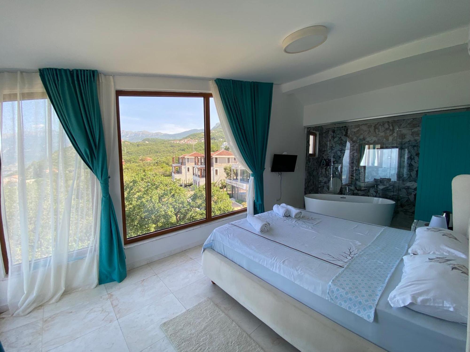 Villa Horus Sveti Stefan Esterno foto